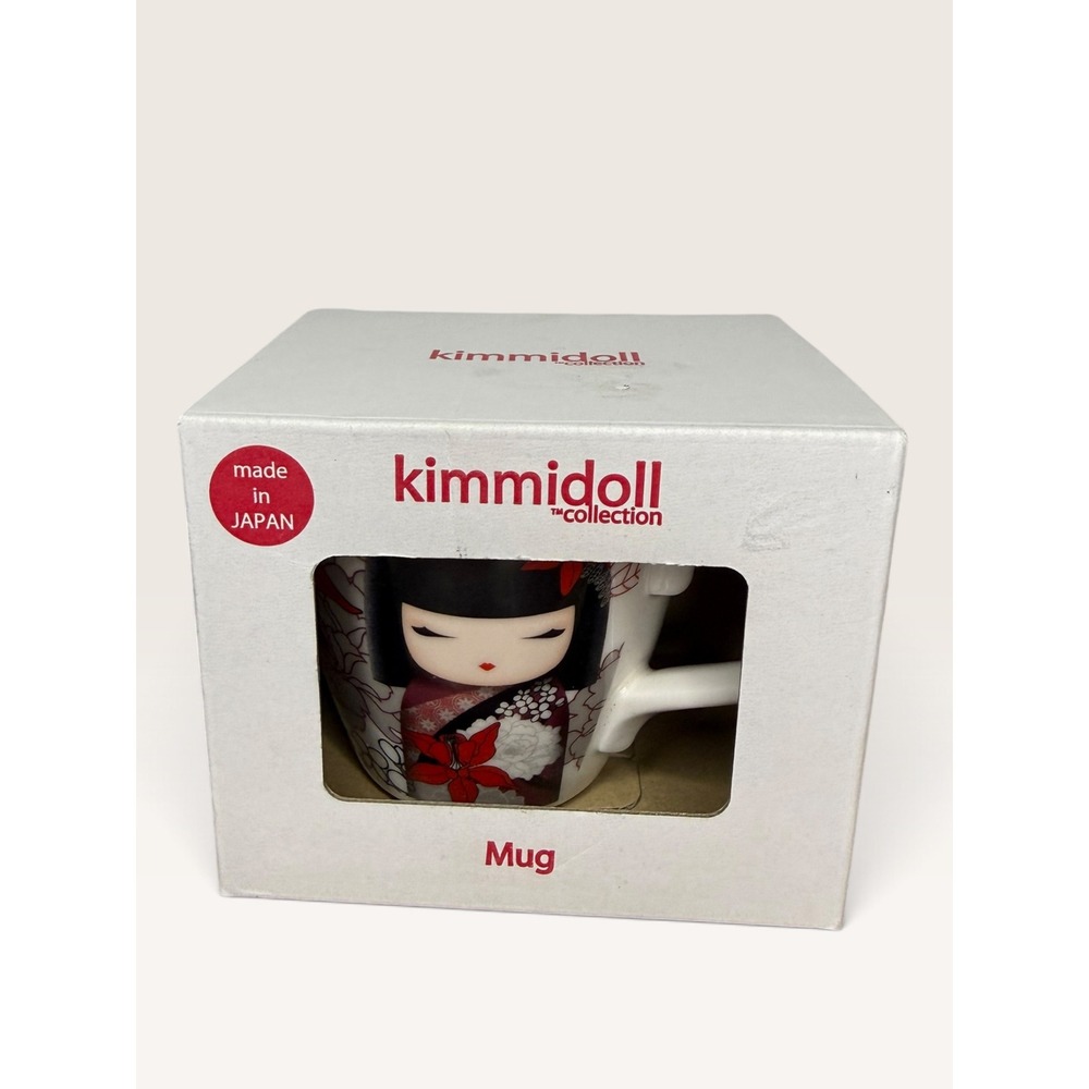 Kimmidoll Collection Mug Japan Kokeshi Doll NEW - Picture 6 of 6